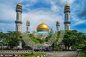 Jame Asr Hassanil Bolkiah Mosque in bandar seri begawan photo
