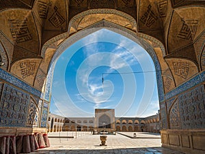 Jameh or Friday Mosque of Isfahan, Iran photo