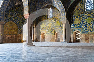 Jameh Mosque in Naqsh-e Jahan Square, a landmark square in Isfahan, Iran