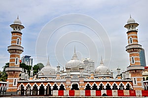 Jamek Mosque in Kuala Lumpur