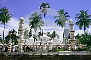 Jamek Mosque (Masjid Jamek) in Kuala Lumpur photo