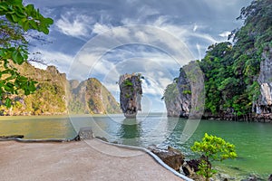 James Bond Island or Khao Phing Kan, Ko Tapu