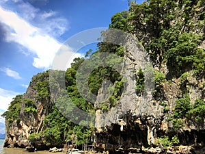 The James Bond Island. Thailand.