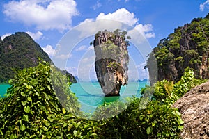 James Bond island in Thailand