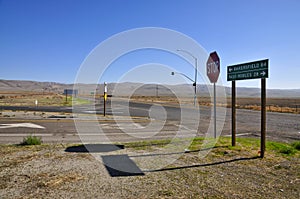 James Dean Crash site, Cholame CA photo