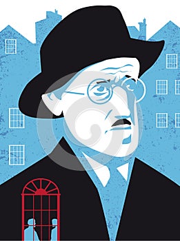 James Joyce, Irish poet and writer