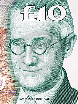 James Joyce a portrait from Irish money