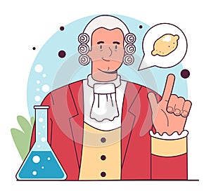James Lind. Scottish physician medical scientist discovered scurvy treatment