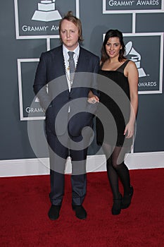 James McCartney at the 54th Annual Grammy Awards, Staples Center, Los Angeles, CA 02-12-12