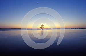 James River at Sunset, Jamestown, VA photo