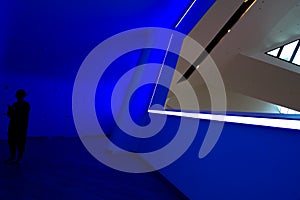 James Turrell Art Installation at The Shops at Crystals