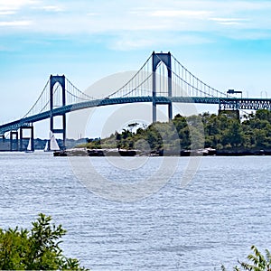 Jamestown Bridge newport bridge in newport rhode island