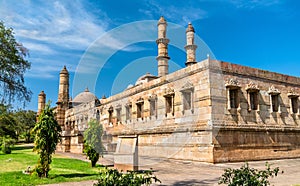 Jami Masjid, a major tourist attraction at Champaner-Pavagadh Archaeological Park - Gujarat, India photo