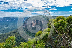 Jamison Valley in Blue Mountains photo