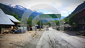 Jammu to Srinagar road view