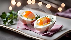 Jammy Soft-Boiled Eggs