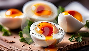 Jammy Soft-Boiled Eggs