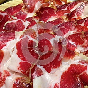 Jamon iberico ham tapas