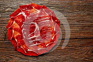 Jamon iberico han from Andalusian Spain photo