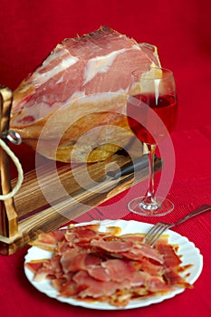 Jamon serrano photo