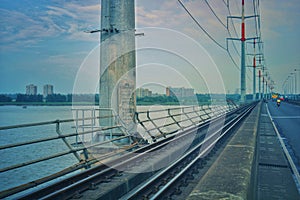 Jamuna Bridge Railway, Beautiful Landscape of Jamuna Bridge