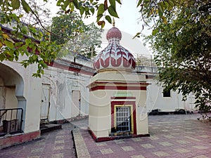 Jan 27 2024, Pune, India - Parvati Hill Temple at Pune, The temples built by the Peshwas on the top of this hill include those of