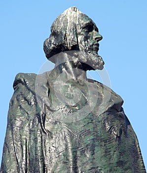 Jan Hus memorial in Prague, Czech Republic photo