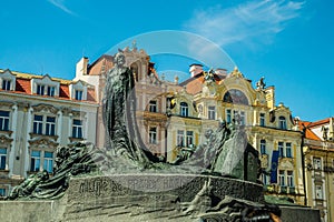 Jan Hus Memorial in Prague