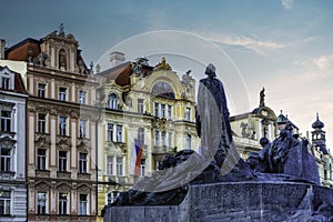 Jan Hus memorial, Prague, Czech Republic