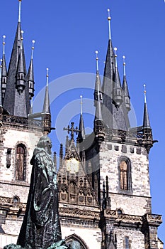 Jan Hus monument-I-Prague