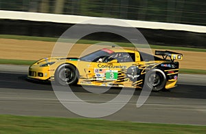 Jan Magnussen races the Corvette