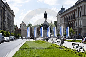 Jan Matejko Square in Krakow