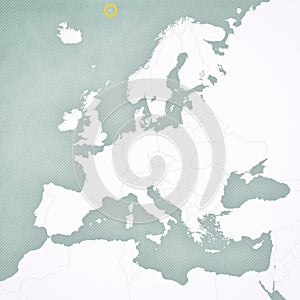 Map of Europe - Jan Mayen