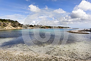 Jan Thiel bay on Curacao