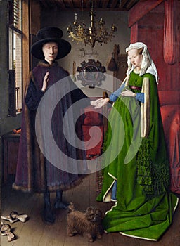 Jan van Eyck, The Arnolfini Portrait, 1434