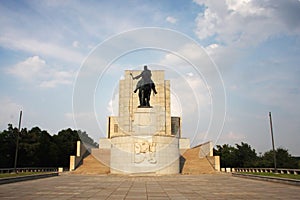 Jan Zizka statue and museum in Prague