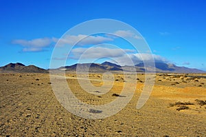 Jandia Natural Park in Fuerteventura, Canary Islands, Spain