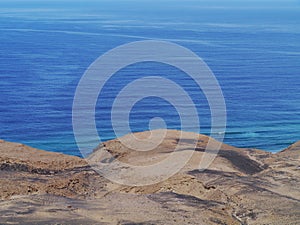 The Jandia nature park on Fuerteventura in Spain photo