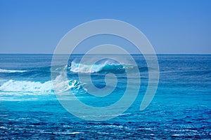 Jandia surf beach waves in Fuerteventura