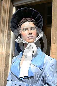 Jane Austen famous author Model Portrait