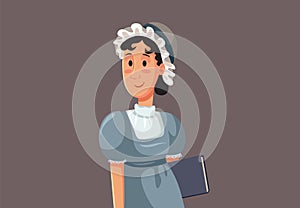 Jane Austen Vector Caricature Illustration