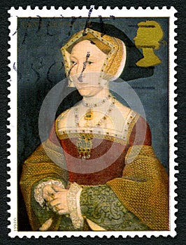 Jane Seymour UK Postage Stamp