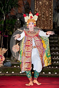 Janger dance, Bali, Indonesia.