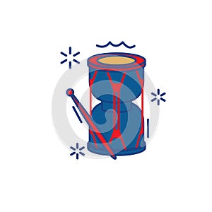 janggu. Vector illustration decorative design