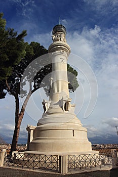 Janiculum Lighthouse in Rome