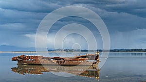 Janie Seddon shipwreck, Motueka, Aotearoa / New Zealand