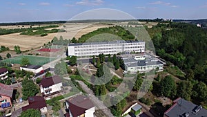 Janowiec, aerial view