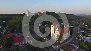 Janowiec, aerial view