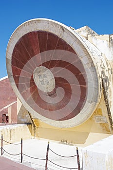 Jantar Mantar astronomical observatory in Japiur, India