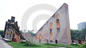 Jantar Mantar Delhi is an Astronomical Observatory, constructed by Maharaja Jai Singh II of Jaipur in the year 1724.